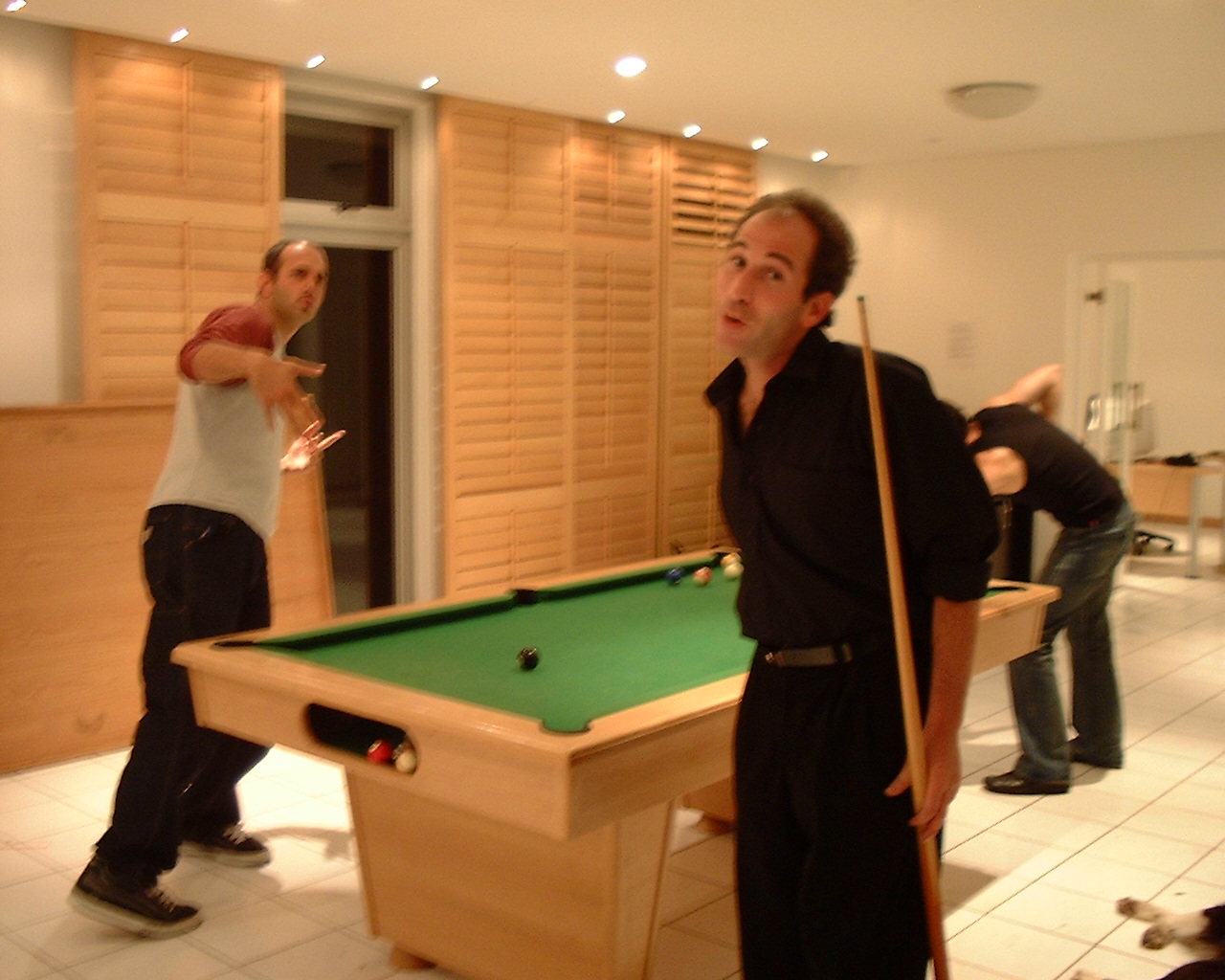 Playing Pool in London