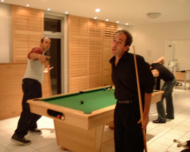 Playing Pool in London