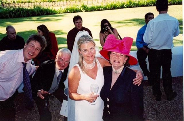 Muffy with her Mother, Lally Baker