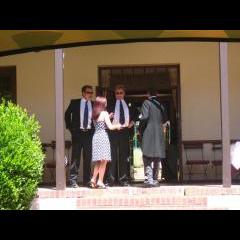 Julian, Debbie & Adrian before the Wedding