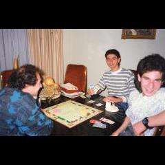 Playing Monopoly with Graeme & Costa