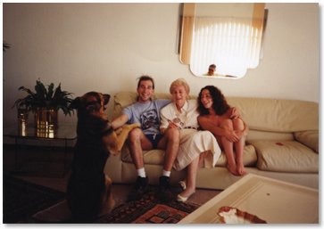 Craig, Granny Helen and Debbie