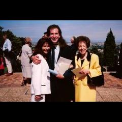 Graduation Day with Rene and Granny Freda