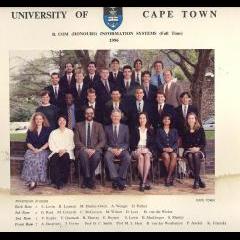 Craig's Final Year Class at UCT