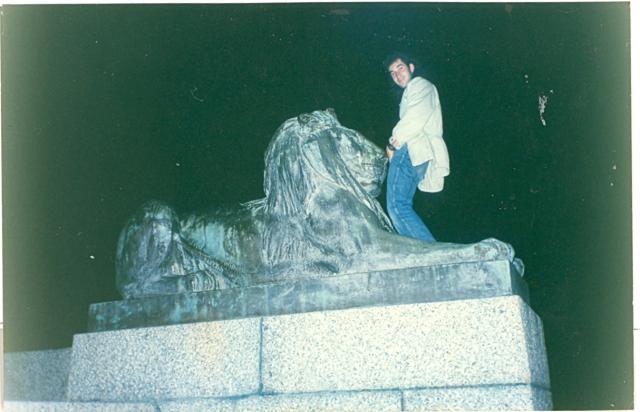 Playing with Lion on Signal Hill. University of Cape Town