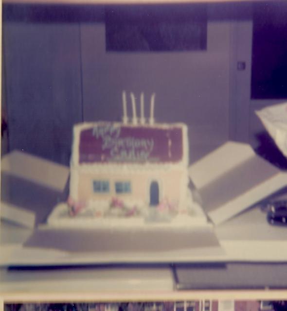 4th Birthday cake